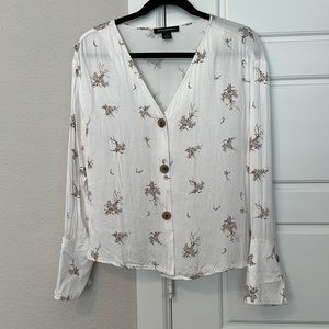 Something Navy long sleeve button up